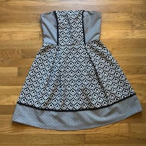 Strapless Cocktail Dress